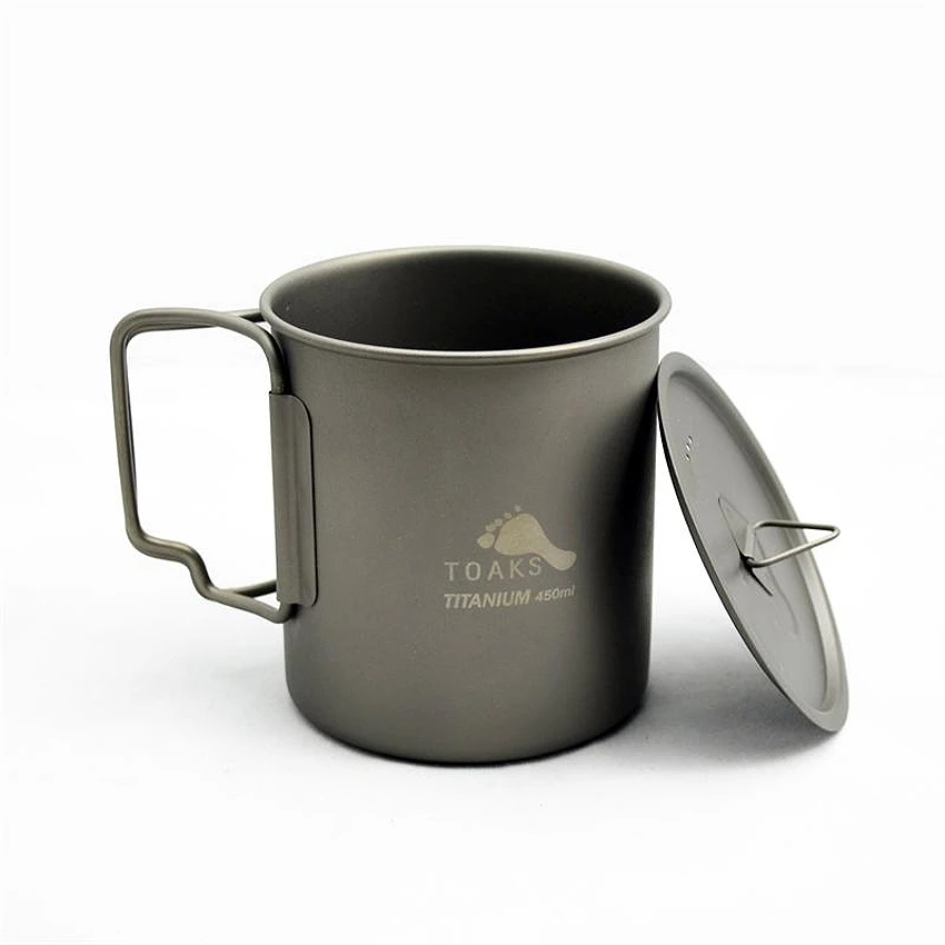 Toaks Titanium 450ml Cup Mit Deckel 2 Toaks Titanium 450ml Cup Mit Deckel – Bild 2