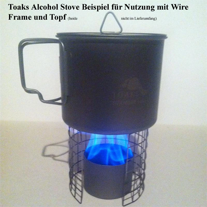 Toaks Titanium Siphon Alcohol Stove 4 Toaks Titanium Siphon Alcohol Stove – Bild 4
