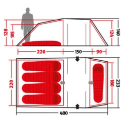 Wechsel Intrepid 5 -Zelte Verkäufe Wechsel Intrepid5 Floorplan