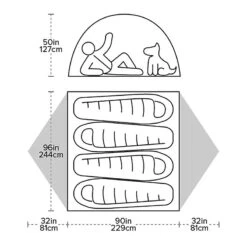 Big Agnes Blacktail 4 -Zelte Verkäufe blacktail4grund