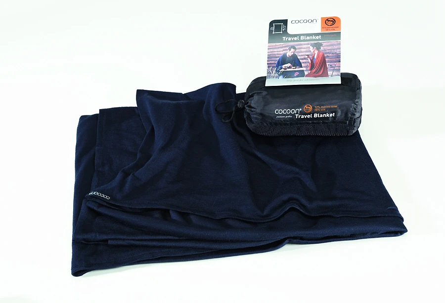 Cocoon Merino Wool / Silk Travel Blanket 1 Cocoon Merino Wool / Silk Travel Blanket
