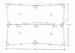Big Agnes Sand Wash Car Tarp -Zelte Verkäufe tarp masse
